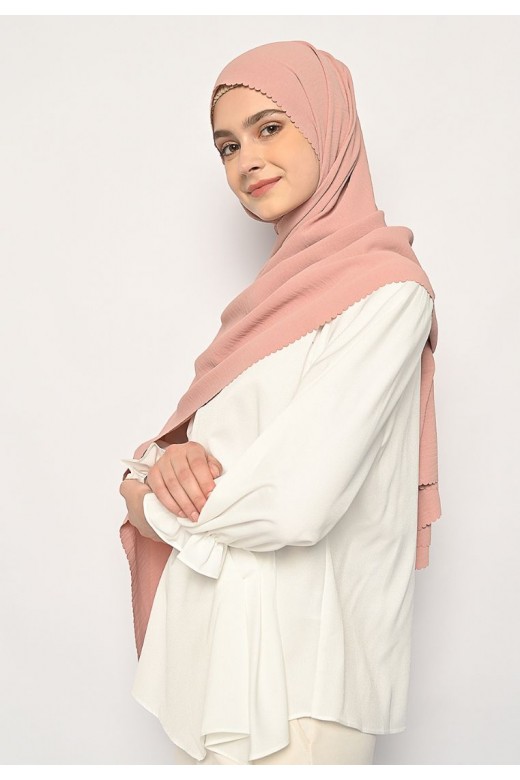 Pasmina Saina Lasercut Dusty Pink